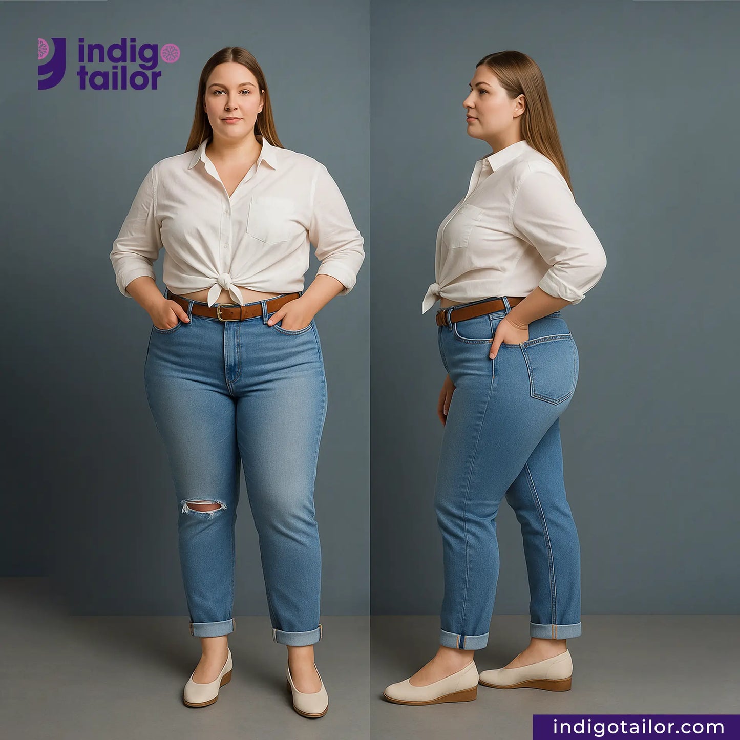 IT-477 BABY BLUE SELVEDGE DENIM