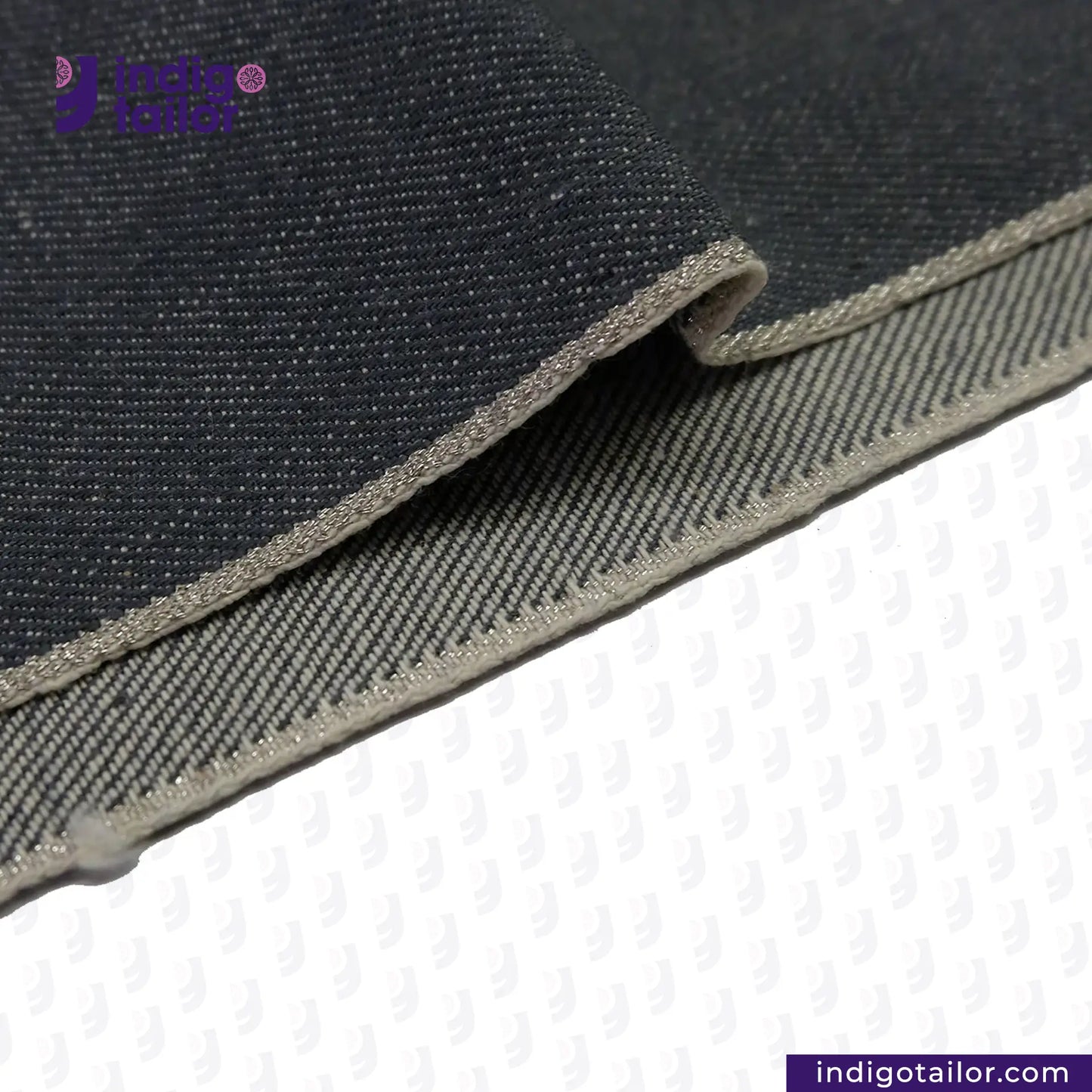 IT-448 CLASSIC GREY DENIM SILVER SELVEDGE