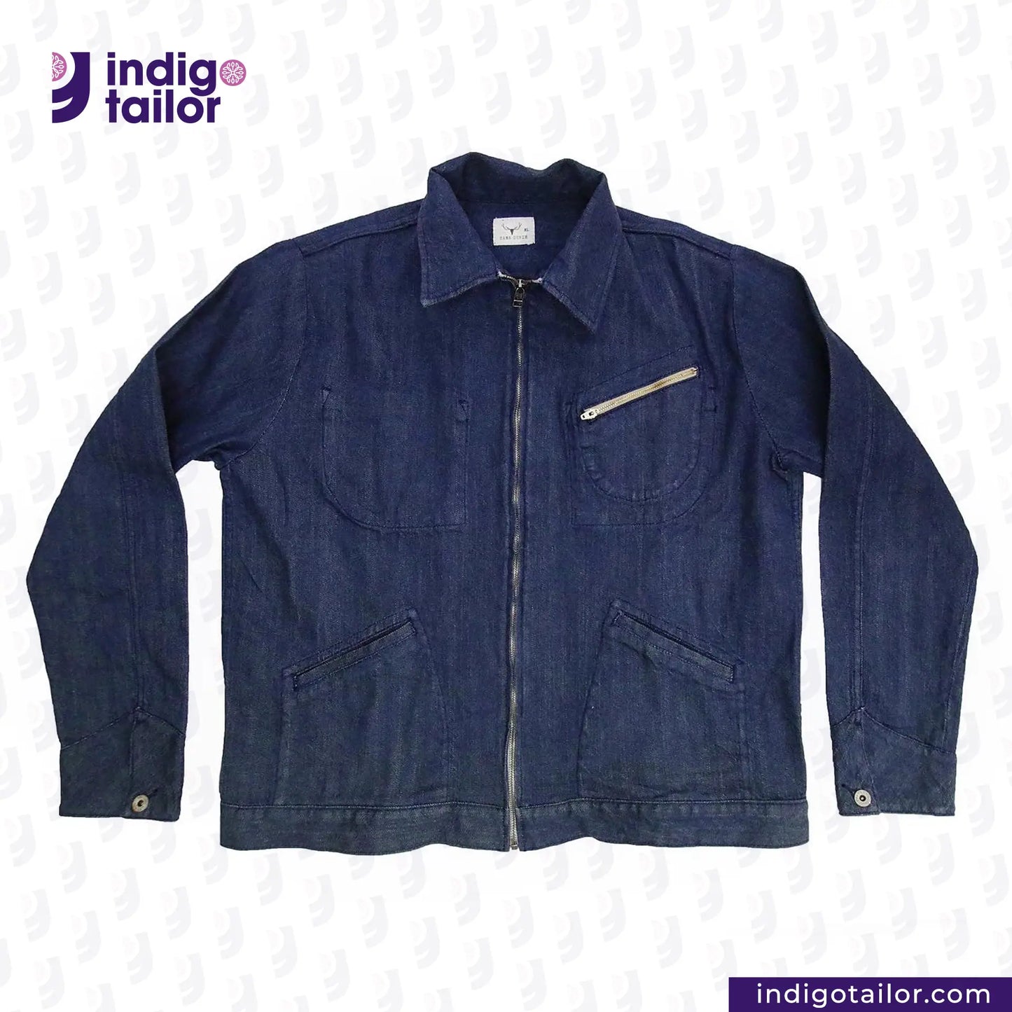 FLIGHT JACKET with a brand logo on a light gray background