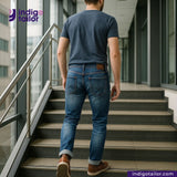 IT-121 DEEP BLUE OMBRÉ CAST DENIM