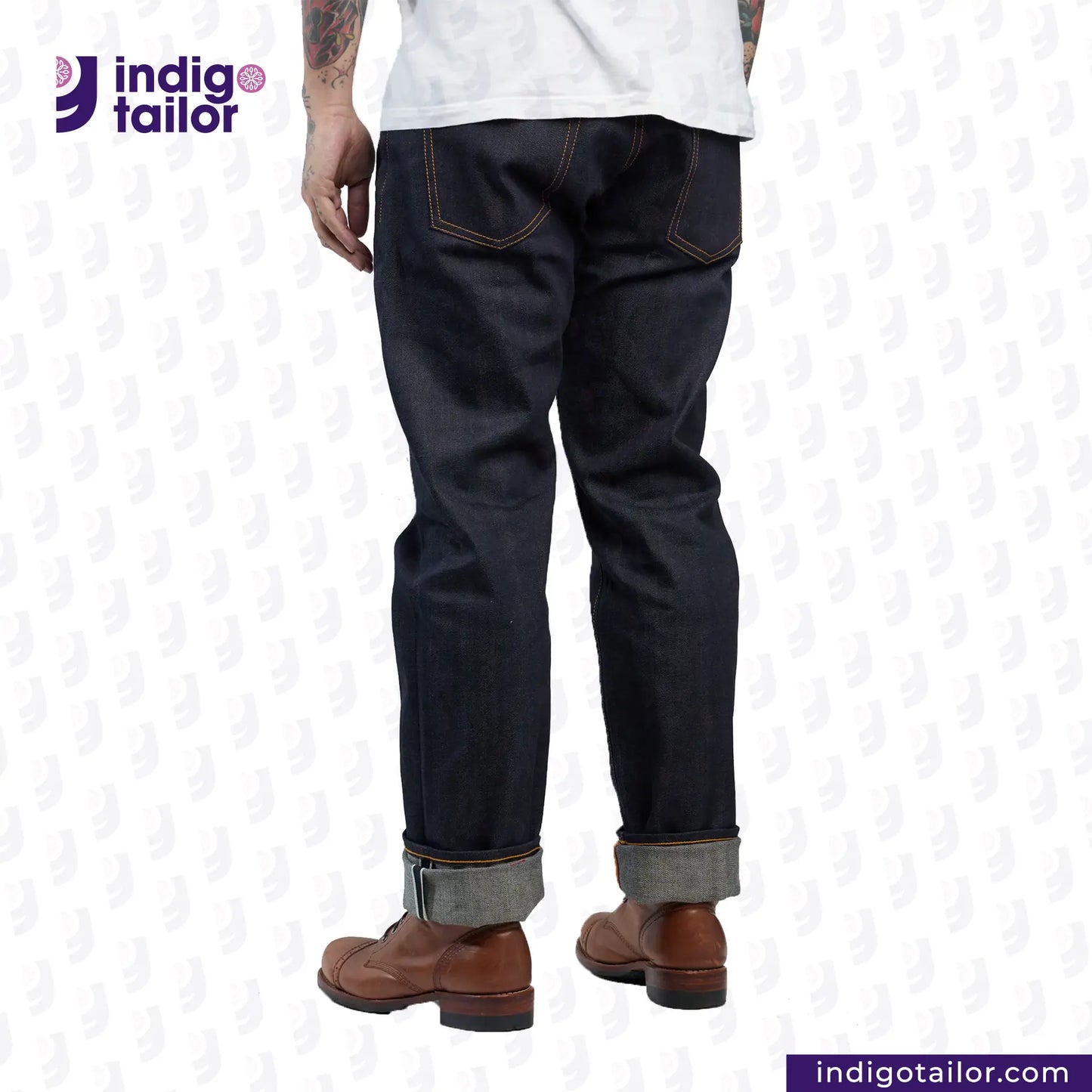IT-121 DEEP BLUE OMBRÉ CAST DENIM