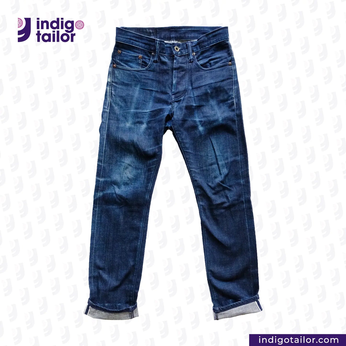 IT-124 INDIGO SAKURA DENIM