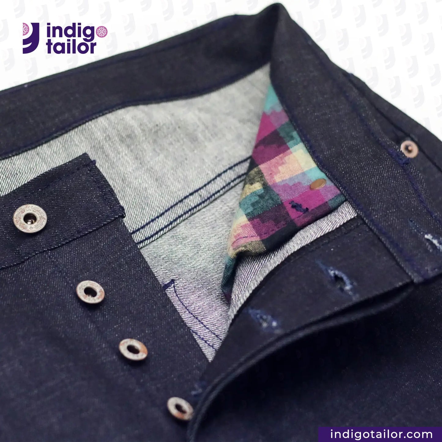 IT-124 INDIGO SAKURA DENIM