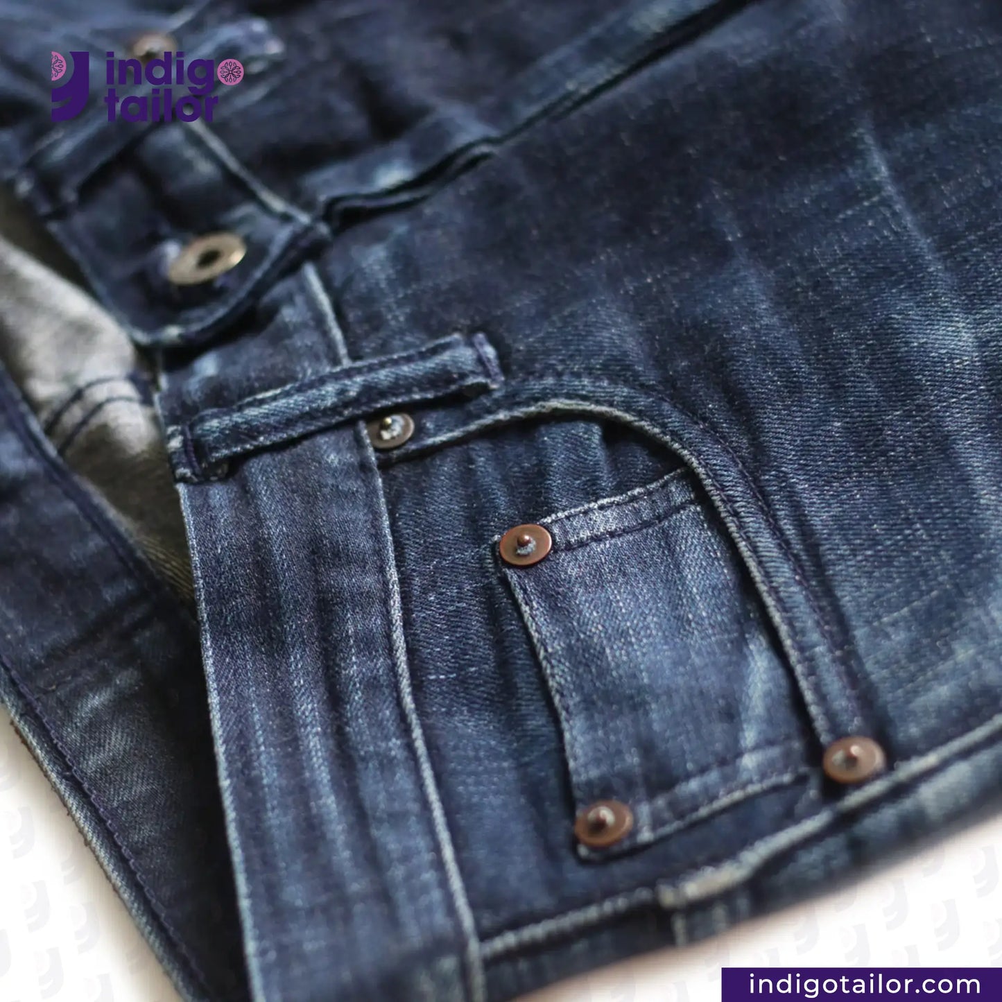 IT-124 INDIGO SAKURA DENIM