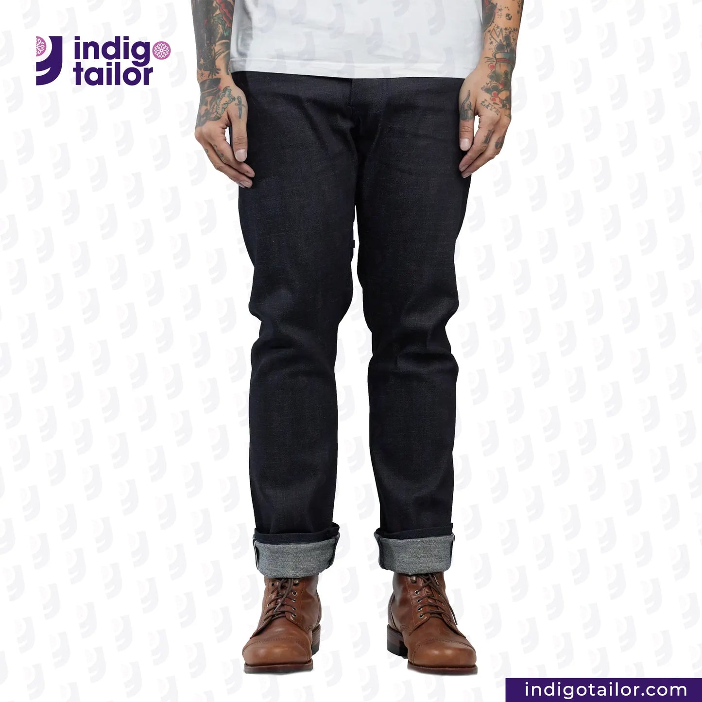 IT-124 INDIGO SAKURA DENIM