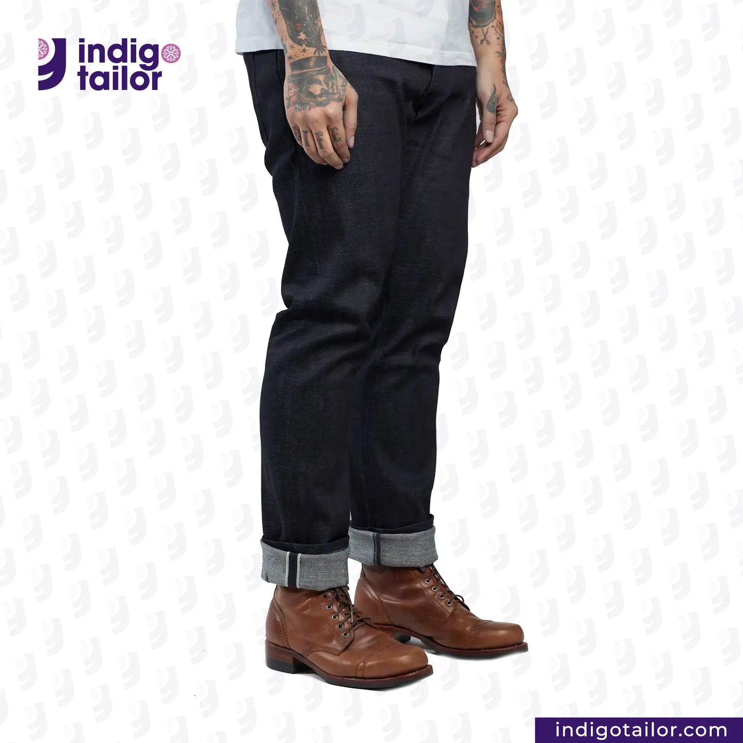 IT-124 INDIGO SAKURA DENIM