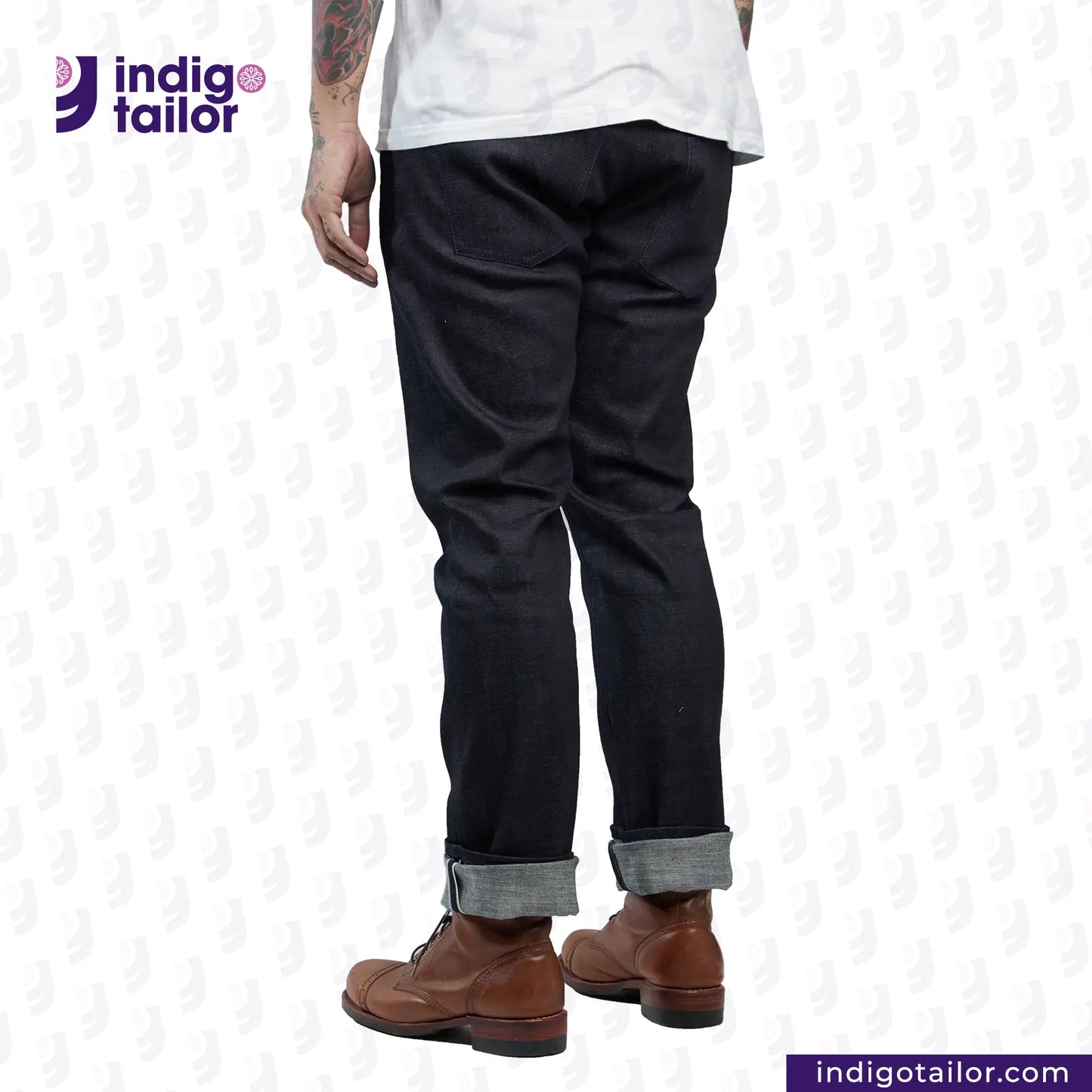 IT-124 INDIGO SAKURA DENIM