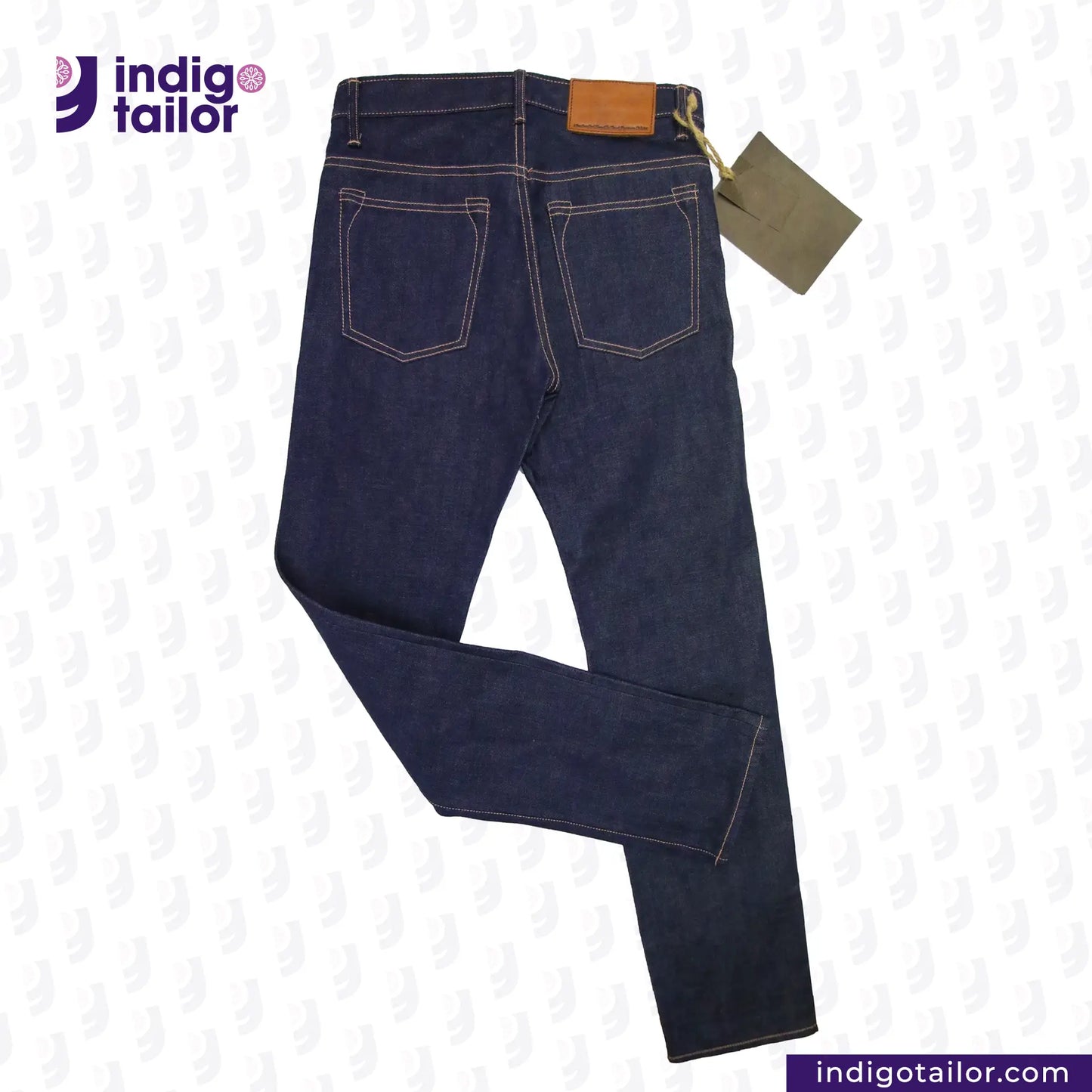 IT-127 MEDIUM BLUE DENIM LIVIDUS SELVEDGE