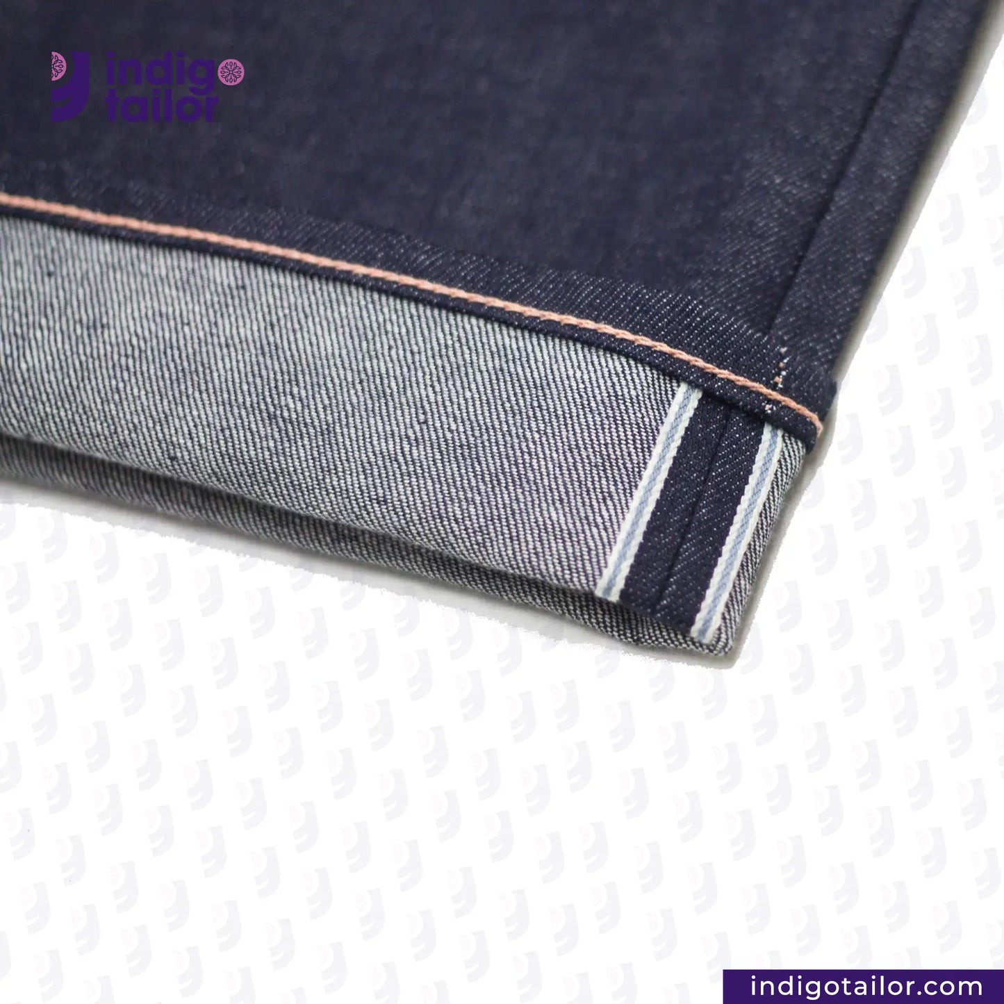 IT-127 MEDIUM BLUE DENIM LIVIDUS SELVEDGE