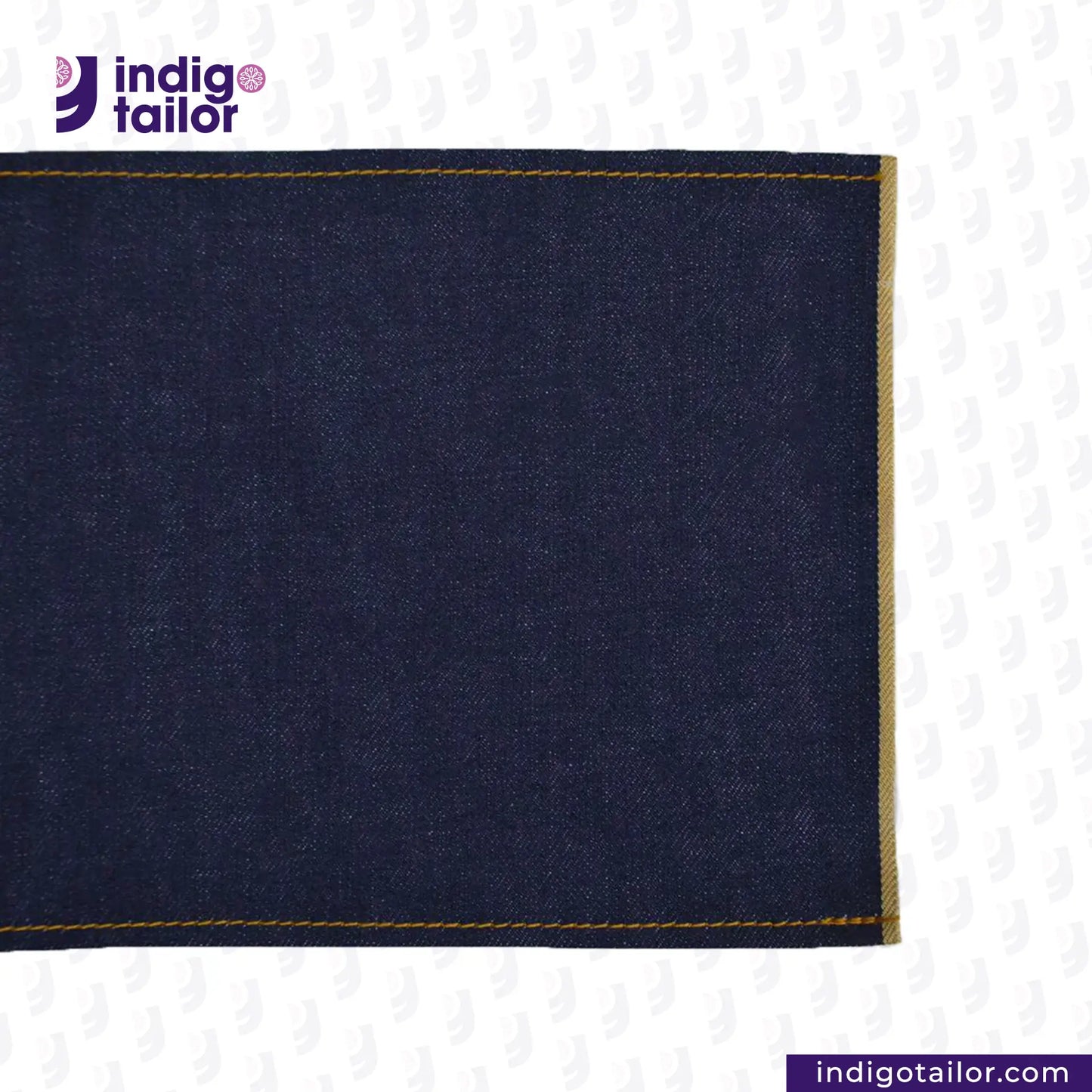 IT-337 SATURATED INDIGO GOLDEN SELVEDGE