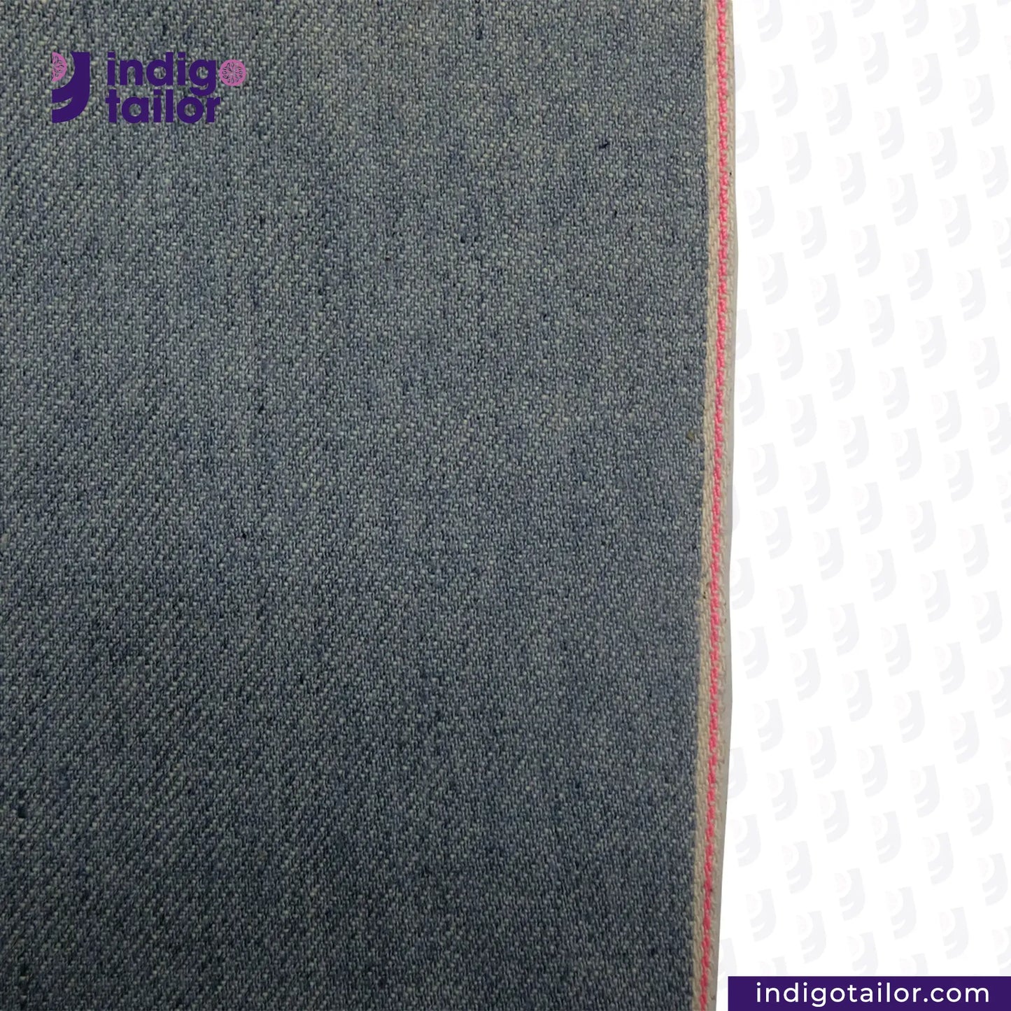 IT-349 ICE BLUE SELVEDGE DENIM