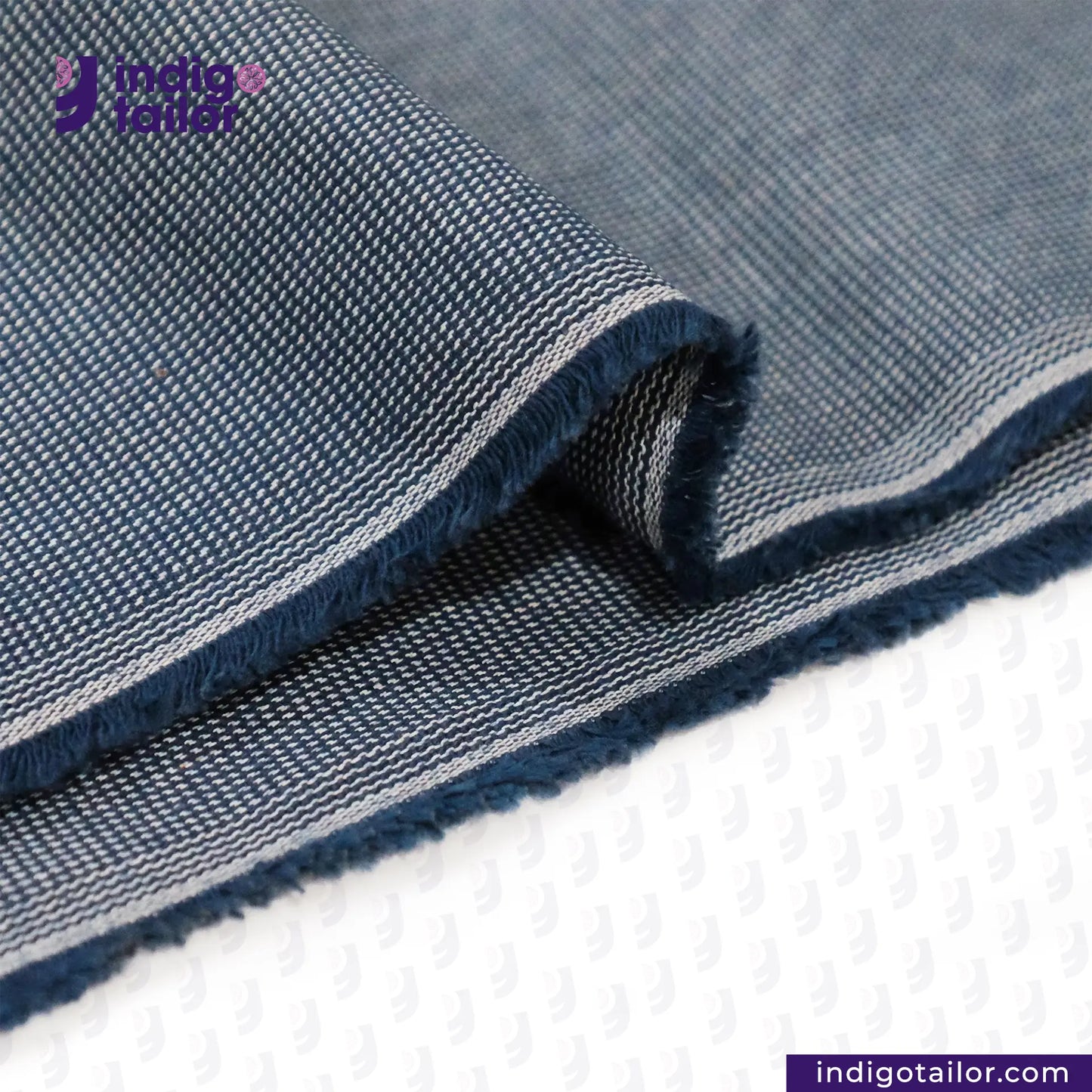 IT-351 INDIGO HOUNDSTOOTH