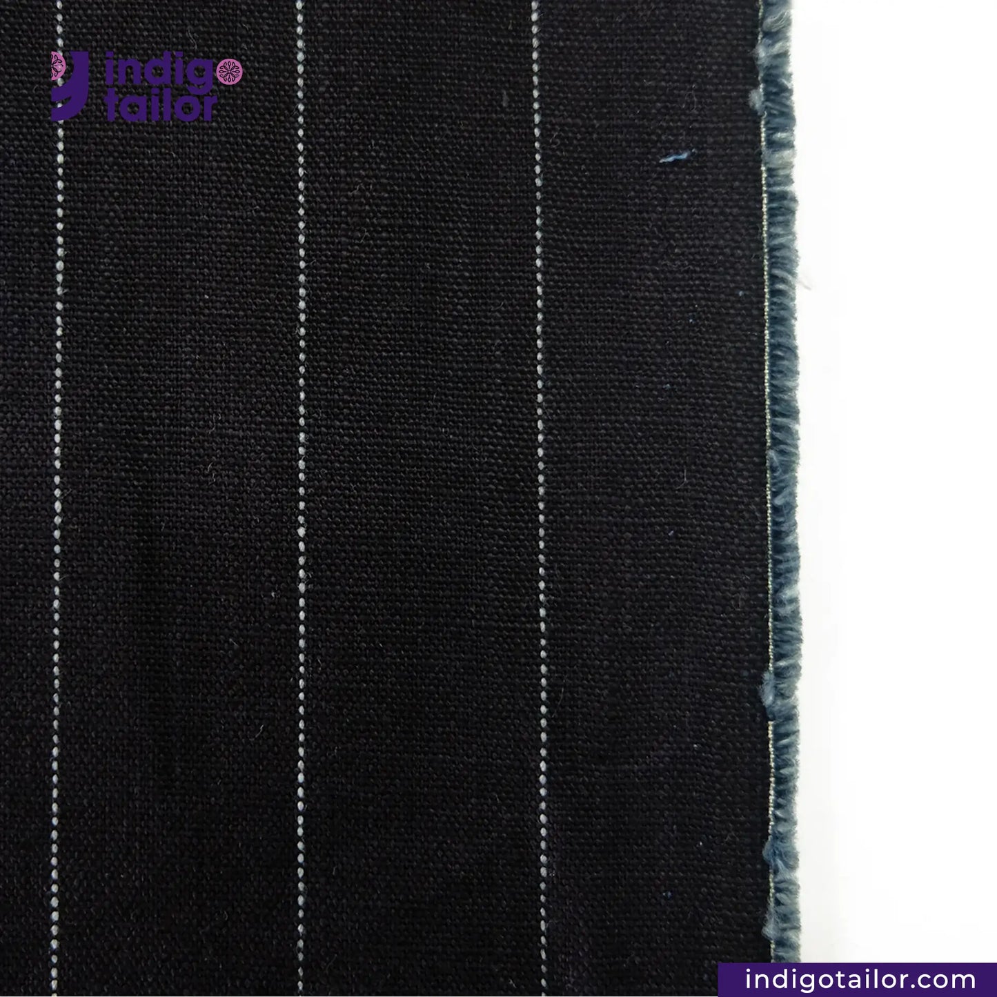 IT-457 INDIGO PINSTRIPES