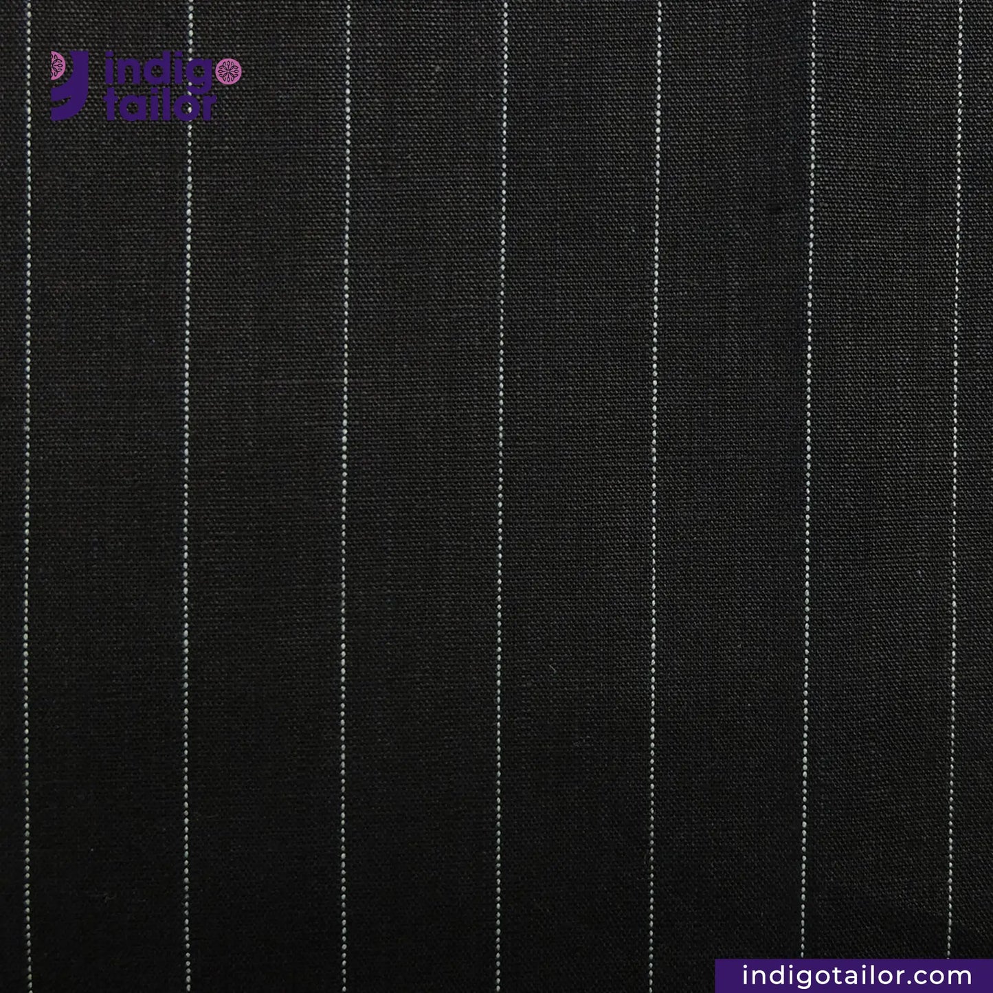 IT-457 INDIGO PINSTRIPES