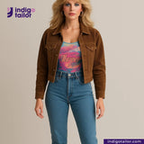 IT-378 BROWN CORDUROY