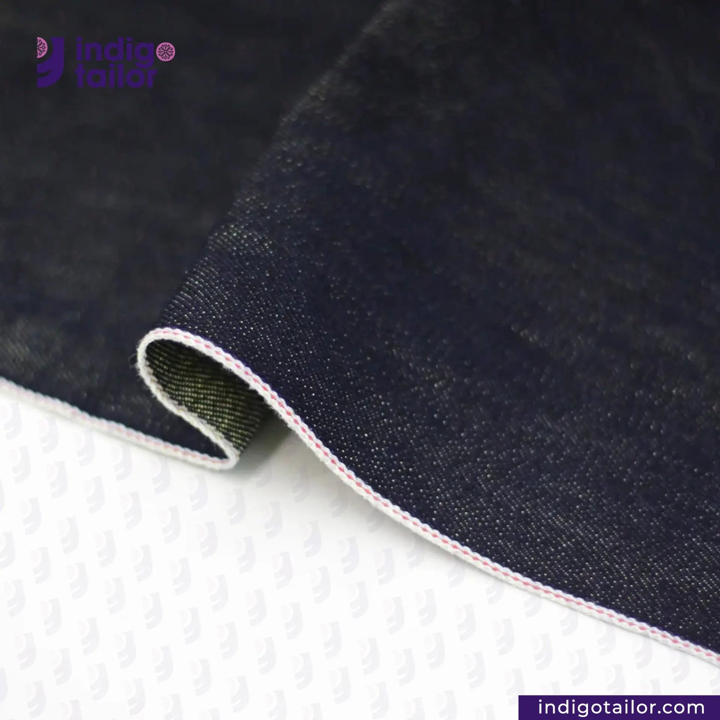 METALLIC GOLD WEFT SELVEDGE DENIM