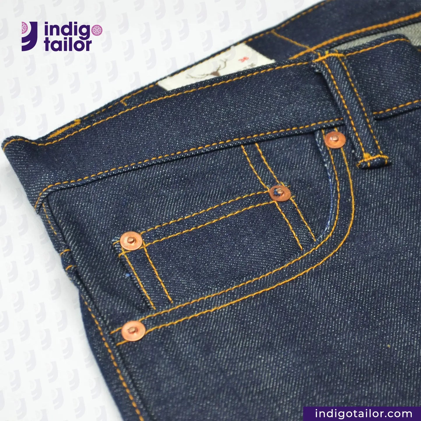 IT-001 BLUE LINE SELVEDGE DENIM