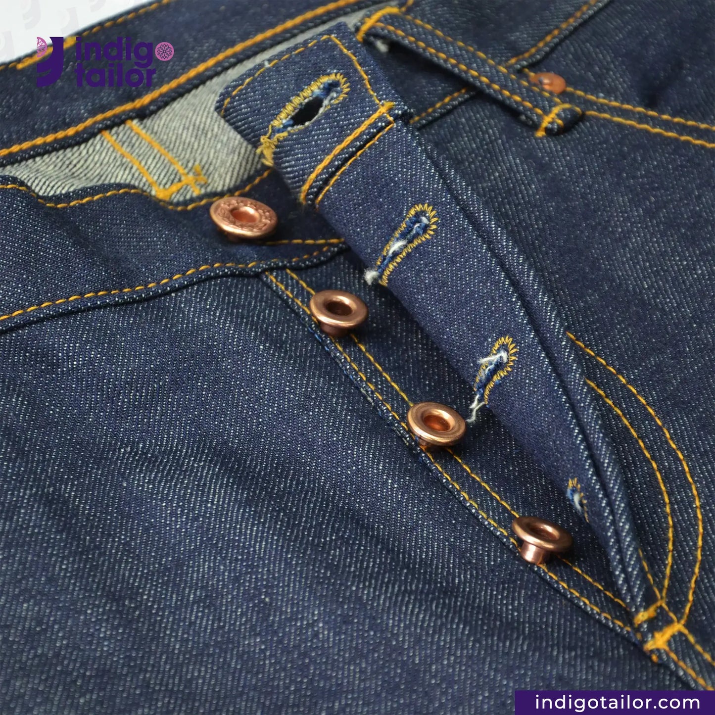 IT-001 BLUE LINE SELVEDGE DENIM