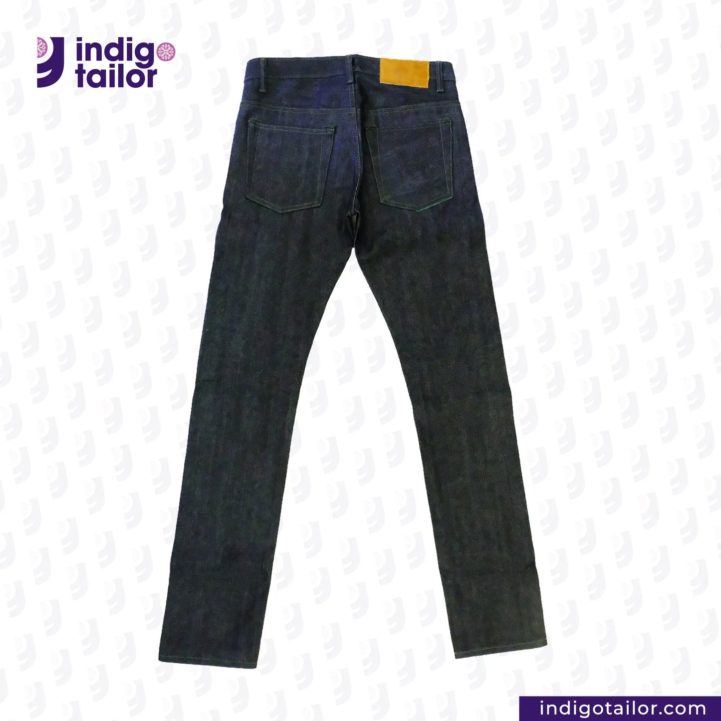 IT-006 FOREST GREEN SELVEDGE DENIM