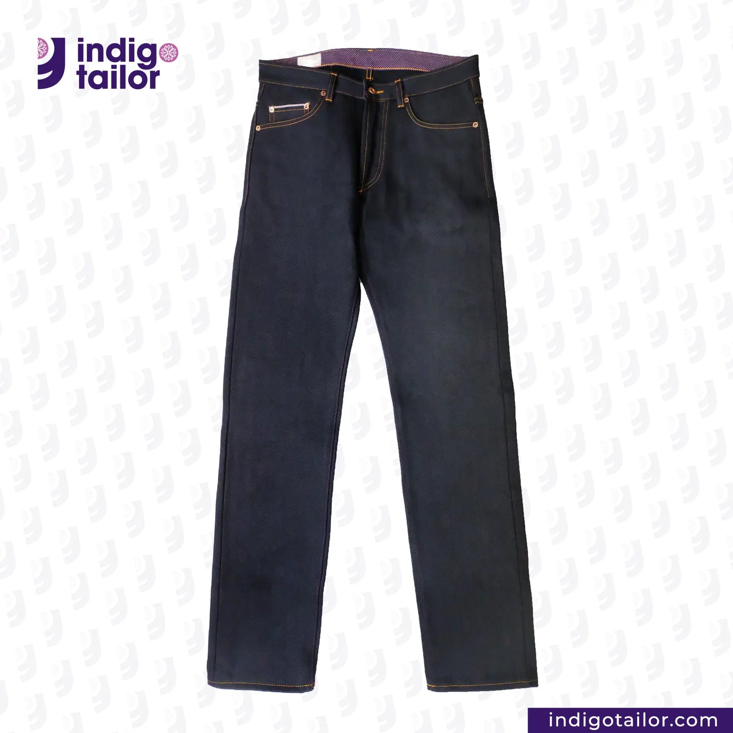 IT-007 MYSTERIOUS INDIGO x BLACK SELVEDGE DENIM