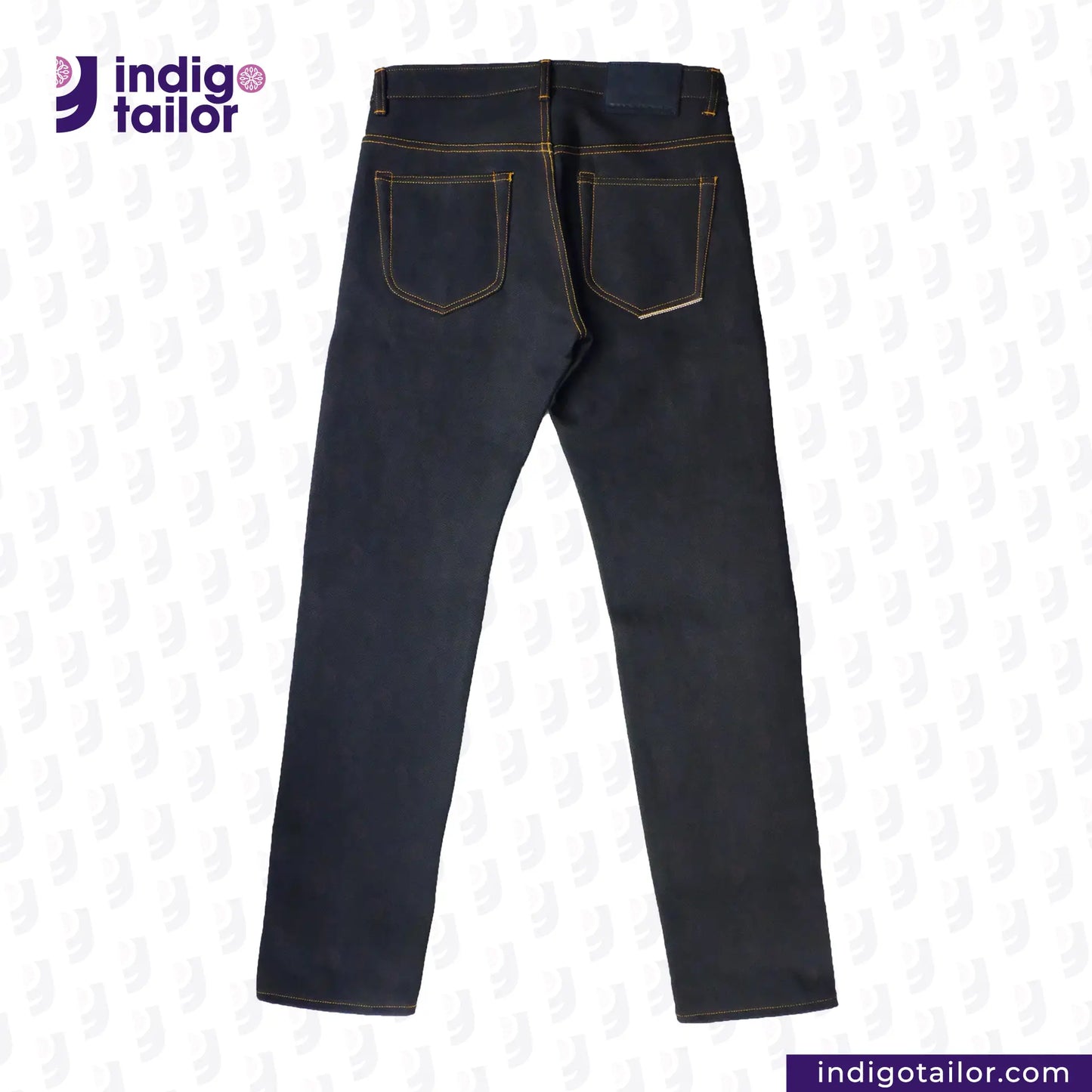 IT-007 MYSTERIOUS INDIGO x BLACK SELVEDGE DENIM