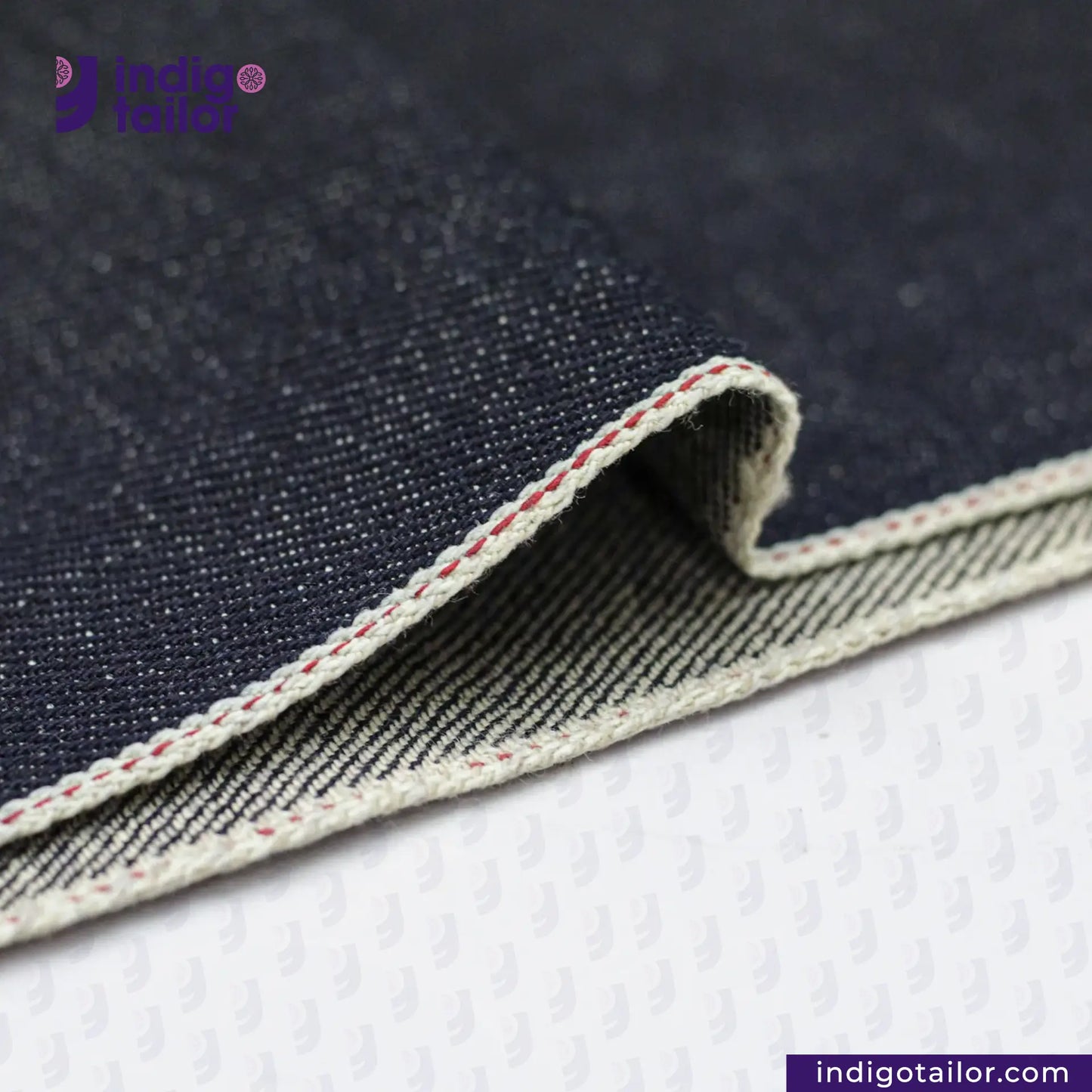 IT-445 ORGANIC NATURAL COTTON SELVEDGE DENIM