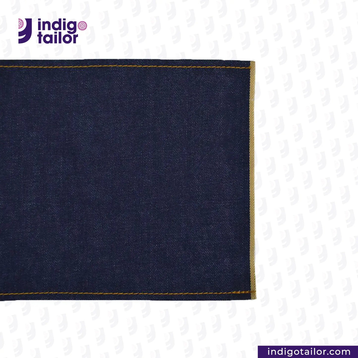 IT-463 SATURATED INDIGO GOLDEN SELVEDGE
