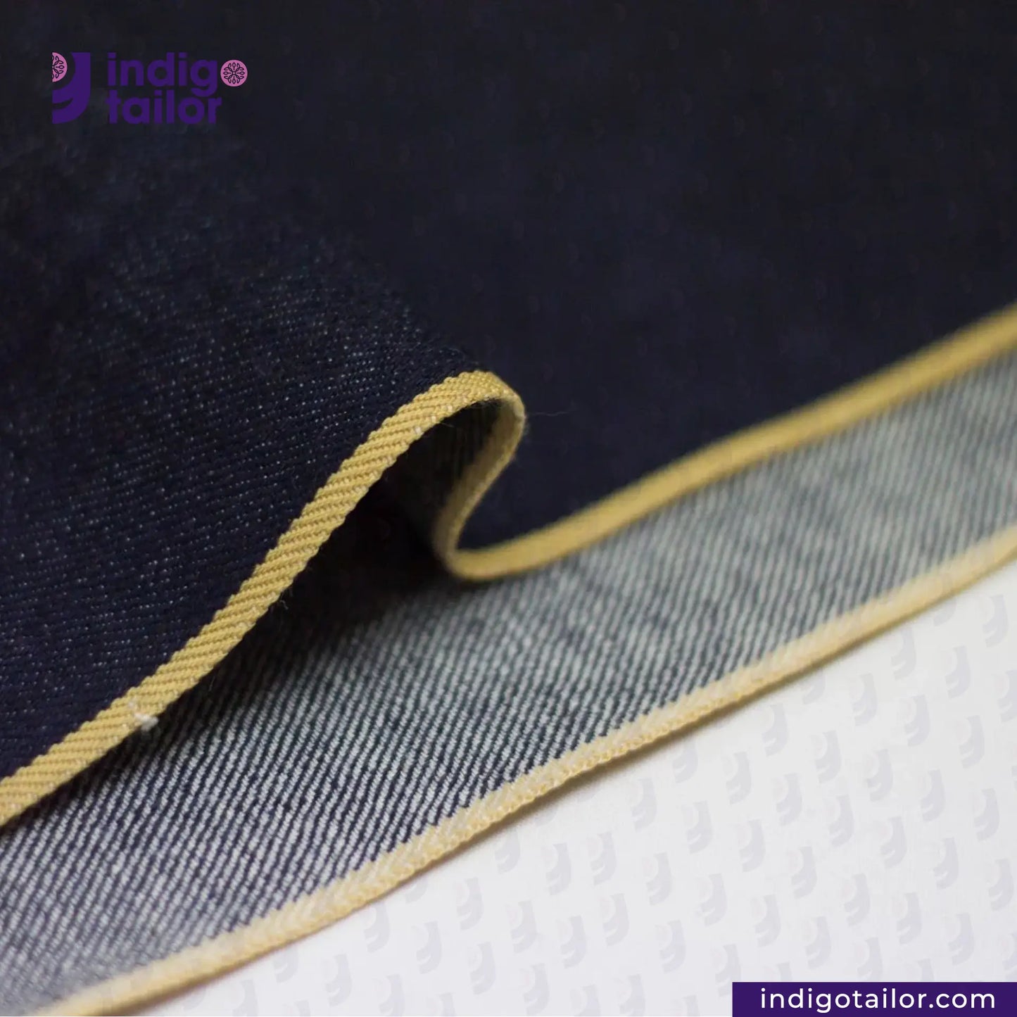 IT-463 SATURATED INDIGO GOLDEN SELVEDGE