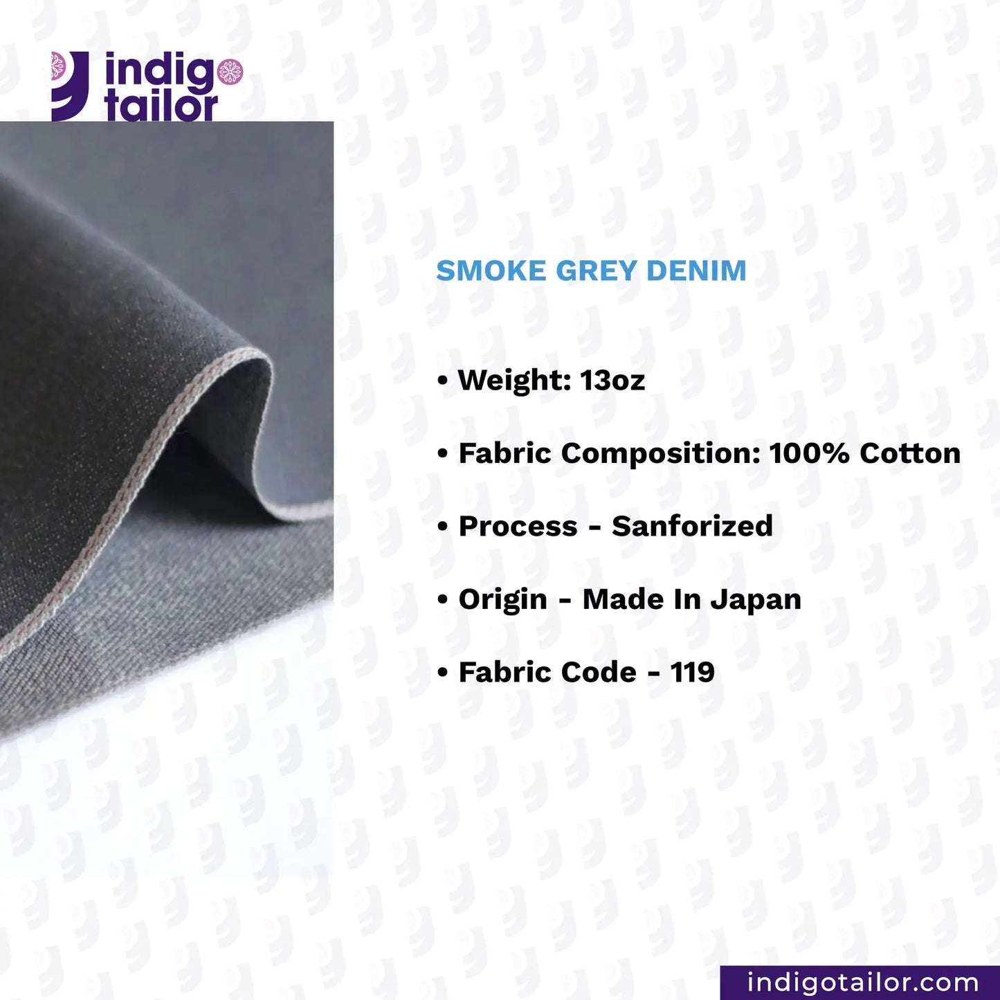 IT-461 SMOKE GREY DENIM