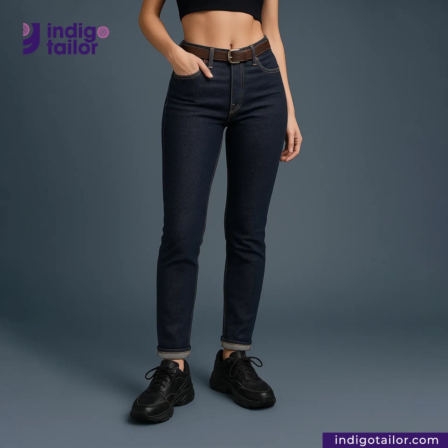 IT-469 TATE OCHI DOUBLE RING SPUN SELVEDGE DENIM