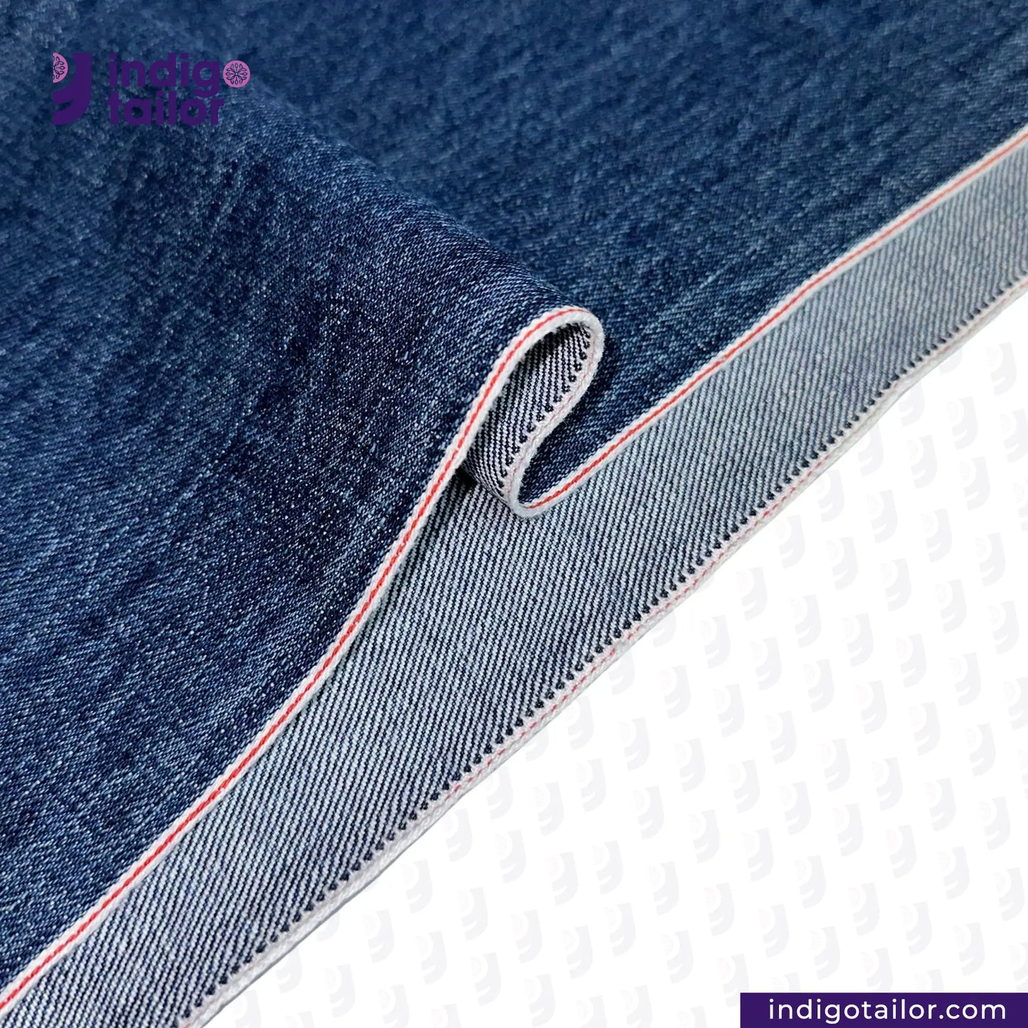 IT-478 WASHED VINTAGE SLUB SELVEDGE DENIM