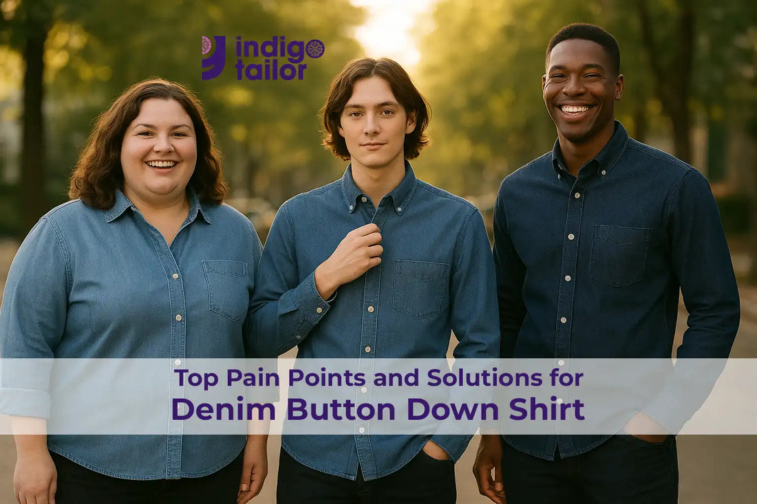 Denim Button Down Shirt