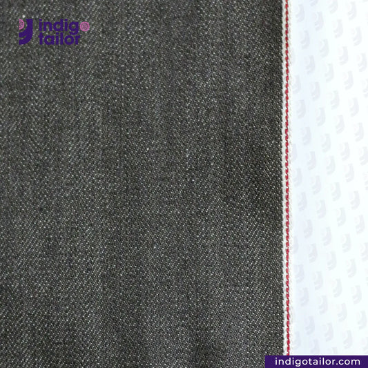 BROWN SOFT SLUB SELVEDGE DENIM