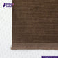 BROWN CORDUROY fabric swatch with 'Indigotailor' logo on a white background