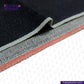 Close-up of DEEP INDIGO TWO COLORED EDGE SELVEDGE DENIM fabric with a herringbone pattern and 'Indigotailor' branding.