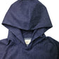 DENIM HOODIE on a white background