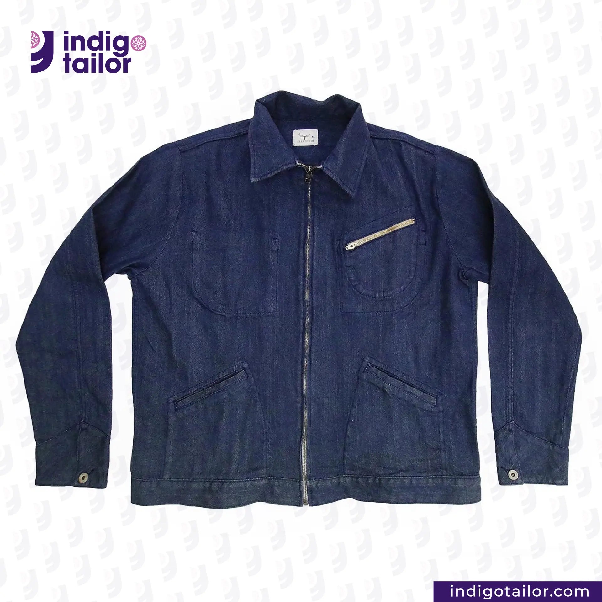 FLIGHT JACKET with a brand logo on a light gray background