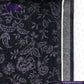 FLORAL EMBOSSED DENIM fabric with a visible brand logo on a white background