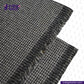 Close-up of GREYHOUND TWEED HOUNDSTOOTH fabric with 'Indigo Tailor' logo.