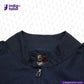 INDIGO HARRINGTON JACKET with buttons on a white background, featuring the Indigotailor logo.