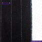 Close-up of INDIGO PINSTRIPES fabric with 'Indigotailor' branding.