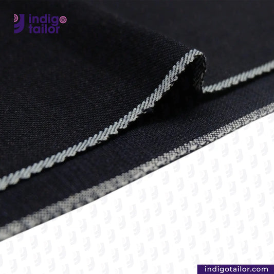 IT-464 INDIGO x INDIGO HERRINGBONE DENIM