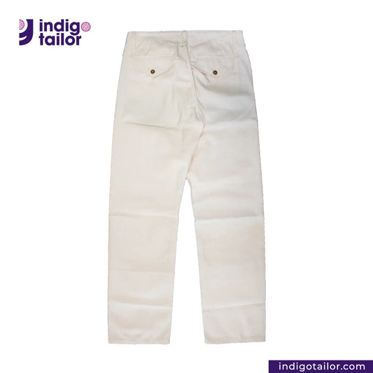 IT-113 Officer Trousers (Off-White) 01