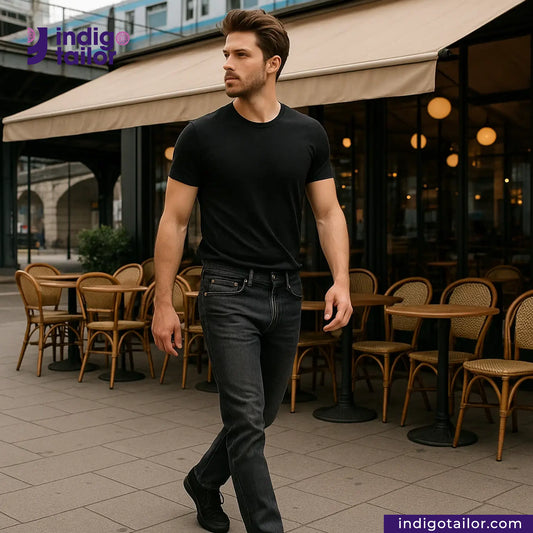 IT-121  SUPER BLACK DENIM