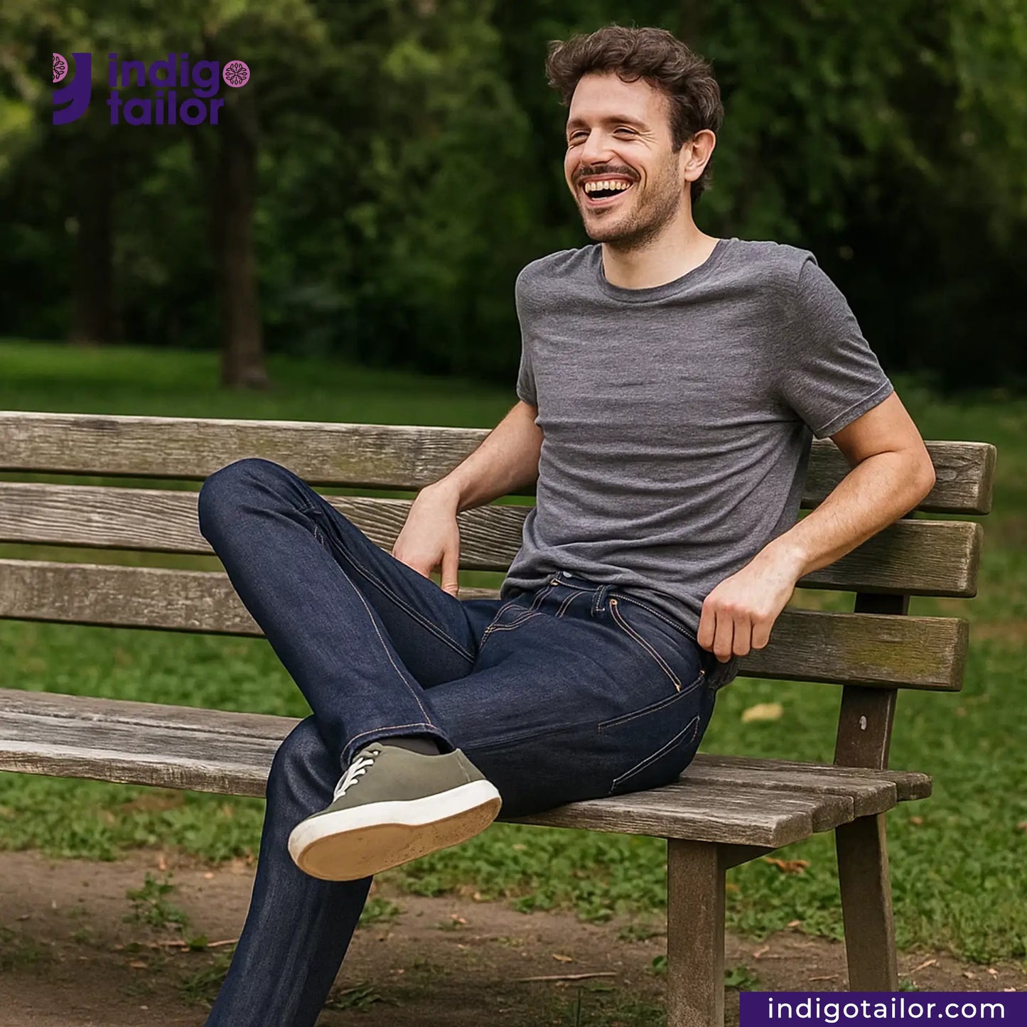 IT-125 NATURAL INDIGO DENIM