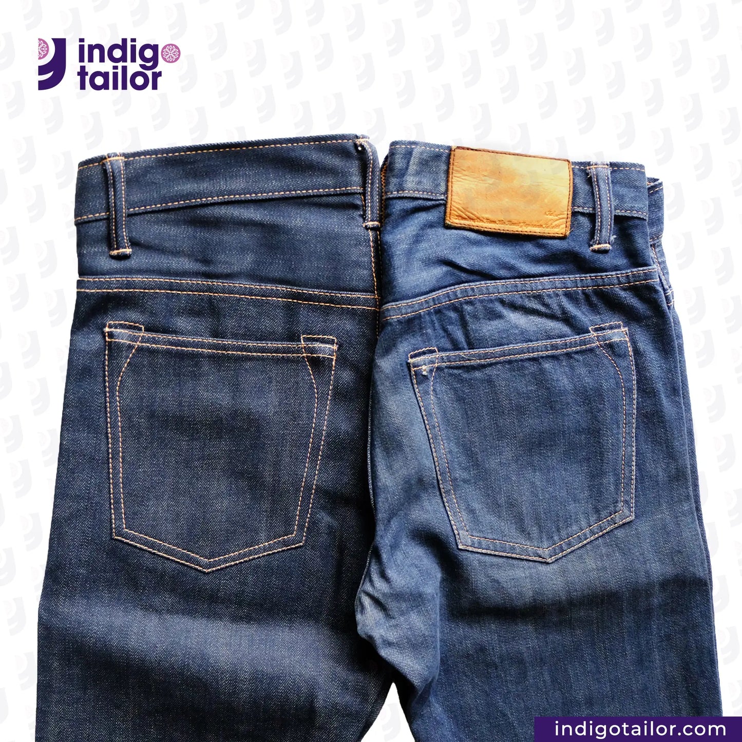 IT-125 NATURAL INDIGO DENIM