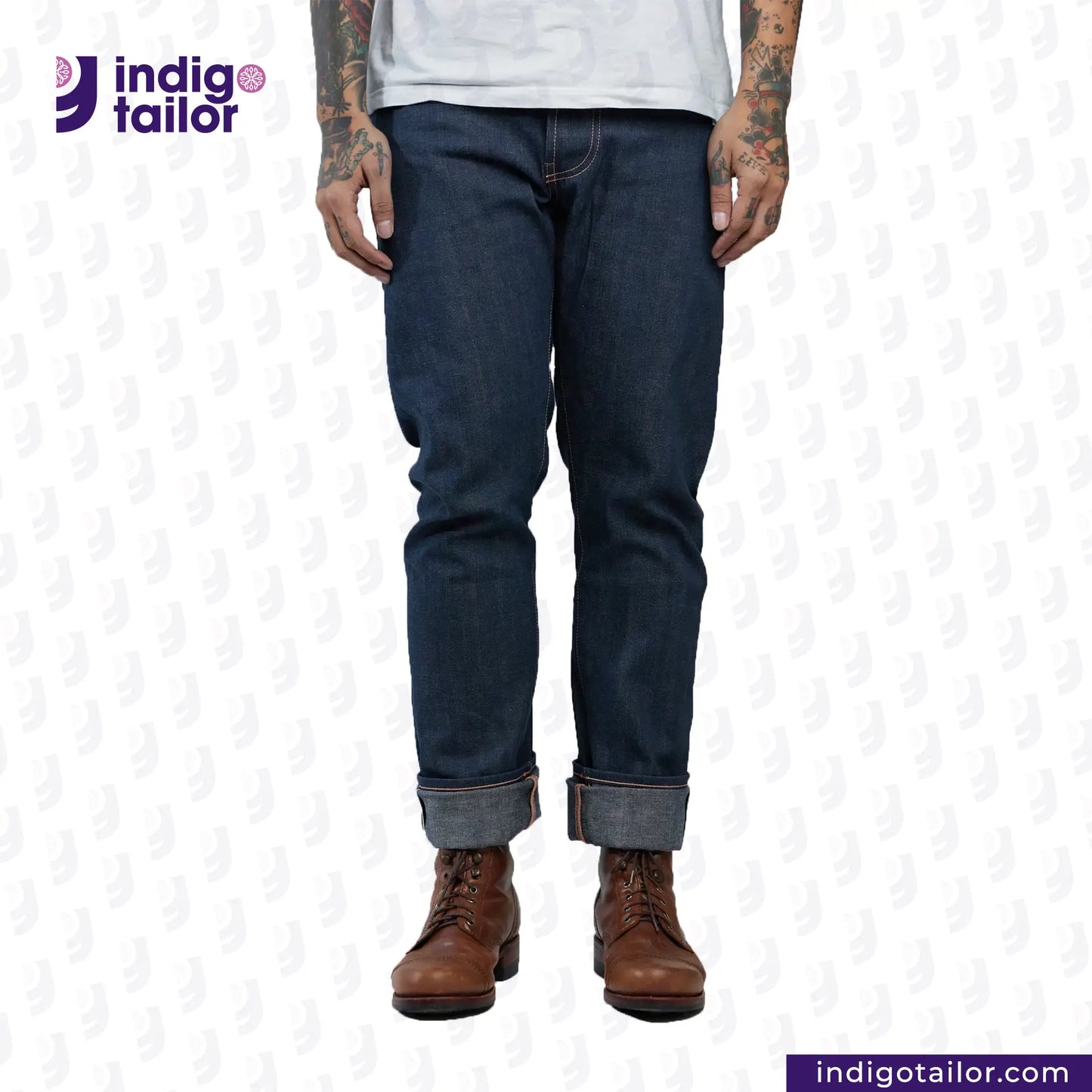 IT-125 NATURAL INDIGO DENIM