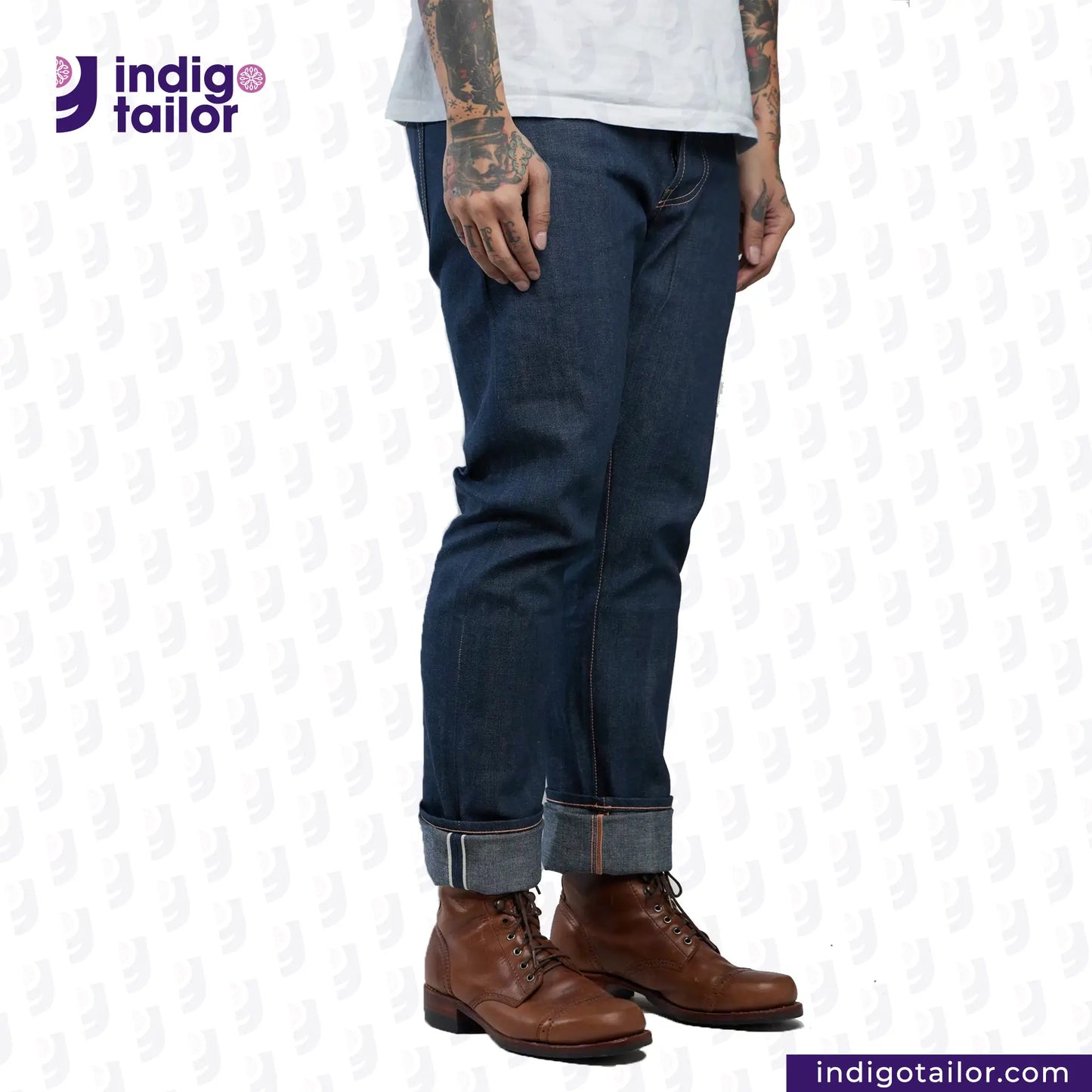 IT-125 NATURAL INDIGO DENIM