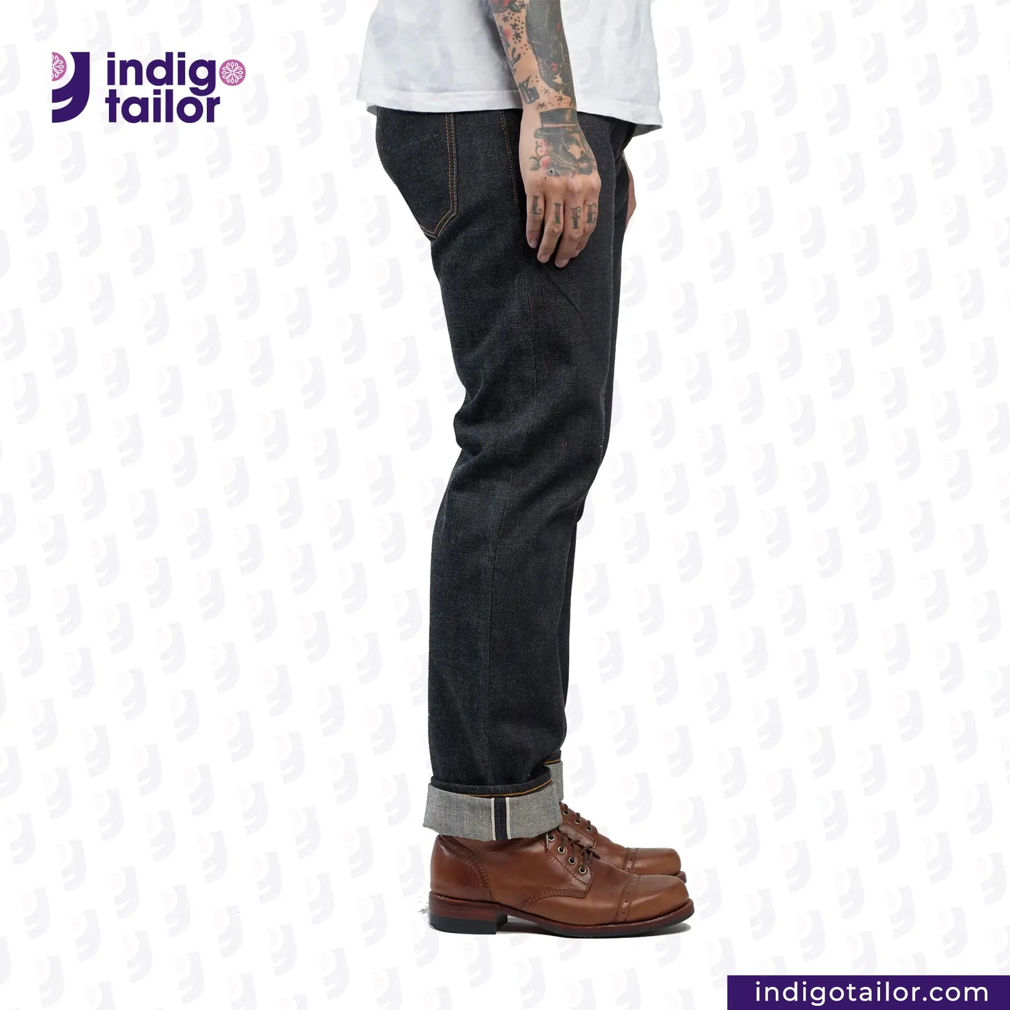 IT-126 VINTAGE CLASSIC BLACK DENIM