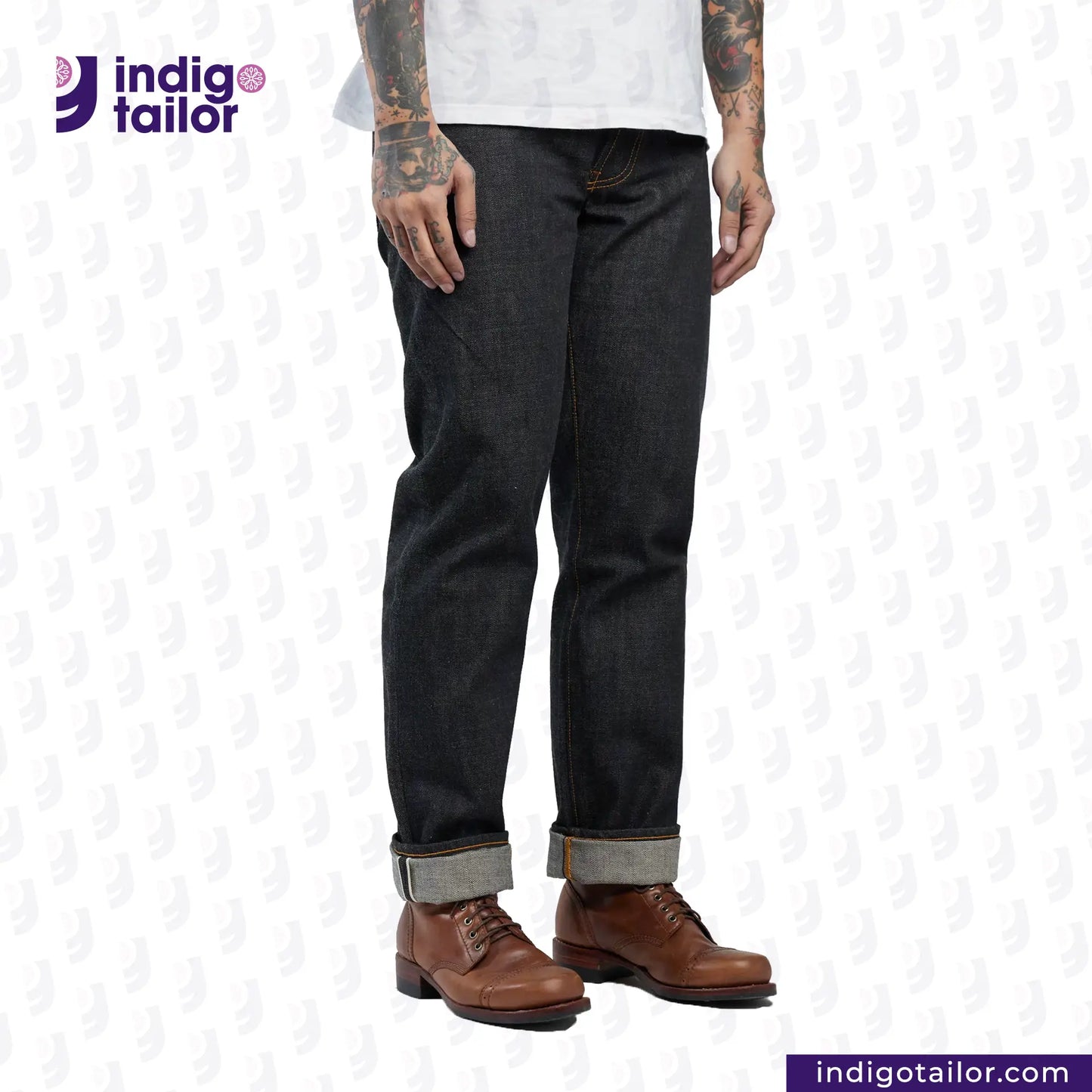 IT-126 VINTAGE CLASSIC BLACK DENIM
